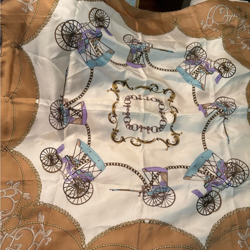 Authentic Celine silk scarf